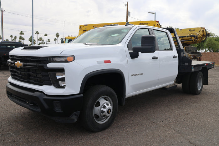 2025 Chevrolet Silverado 3500HD Work Truck Diesel Flatbed – Stock #0012