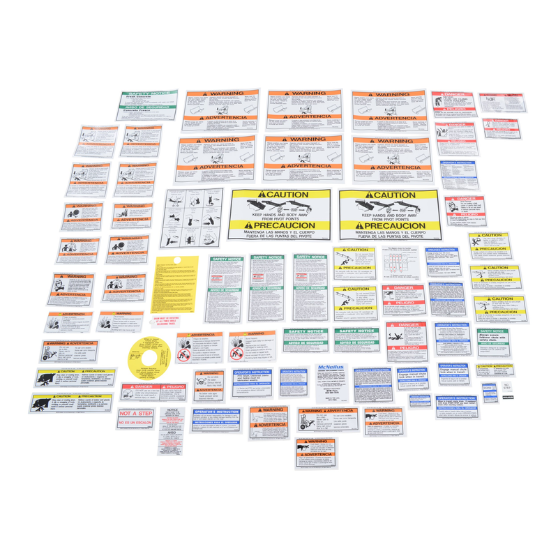 McNeilus 1675814 – Decal Kit, BM MX