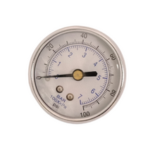 Western Mixer 1170013 – Air GAUGE-2 0-100# Rear