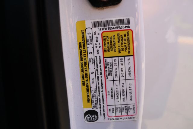 2021 Ford F-150 XLT SuperCrew Cab – Stock #0028