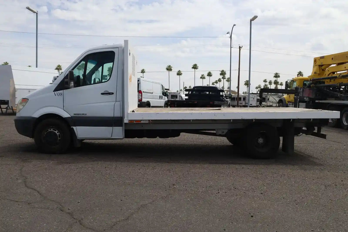 2007 DODGE Sprinter Diesel Flatbed Contractor Ready – Stock #0020