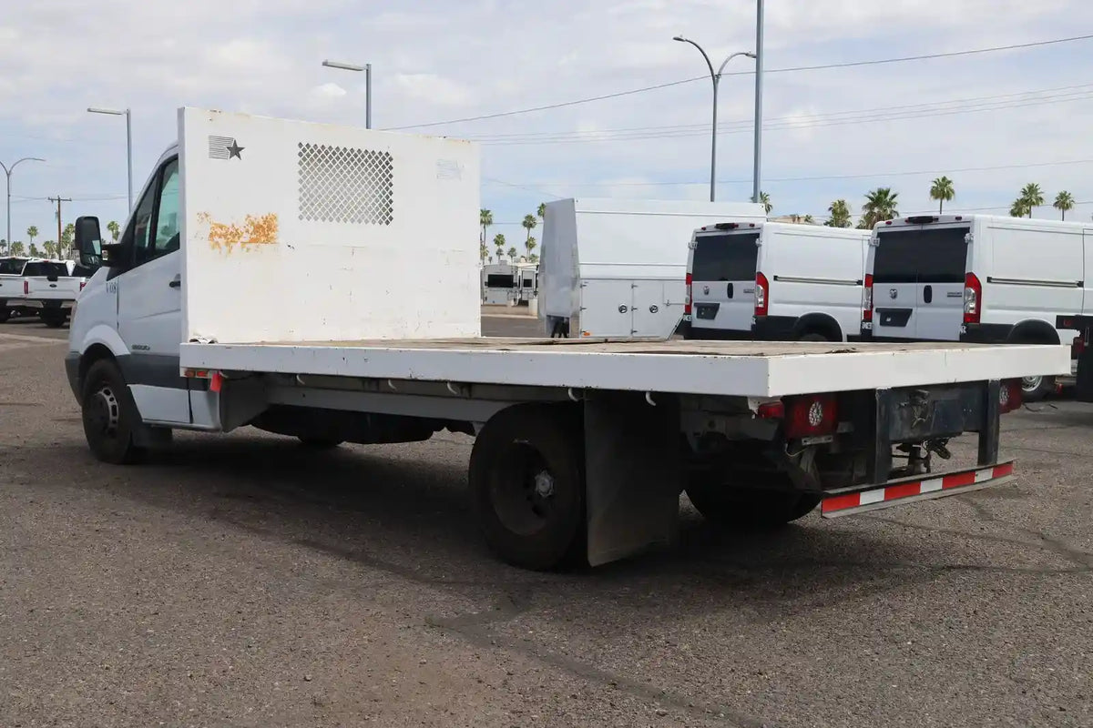 2007 DODGE Sprinter Diesel Flatbed Contractor Ready – Stock #0020