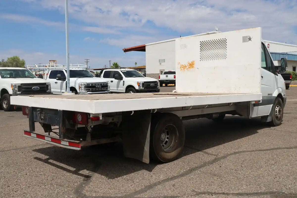 2007 DODGE Sprinter Diesel Flatbed Contractor Ready – Stock #0020