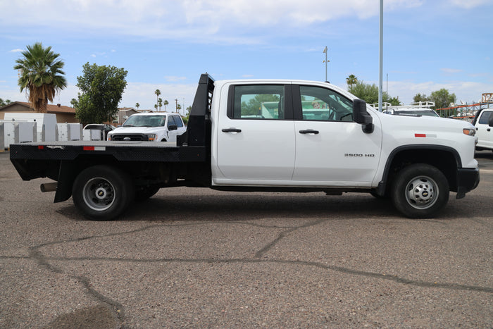 2025 Chevrolet Silverado 3500HD Work Truck Diesel Flatbed – Stock #0012