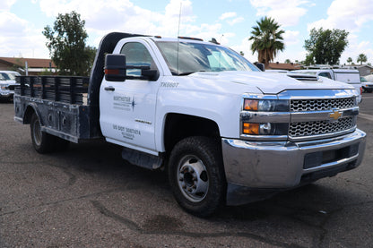 2019 Chevrolet Silverado 3500HD Work Truck Diesel Flatbed – Stock #0025