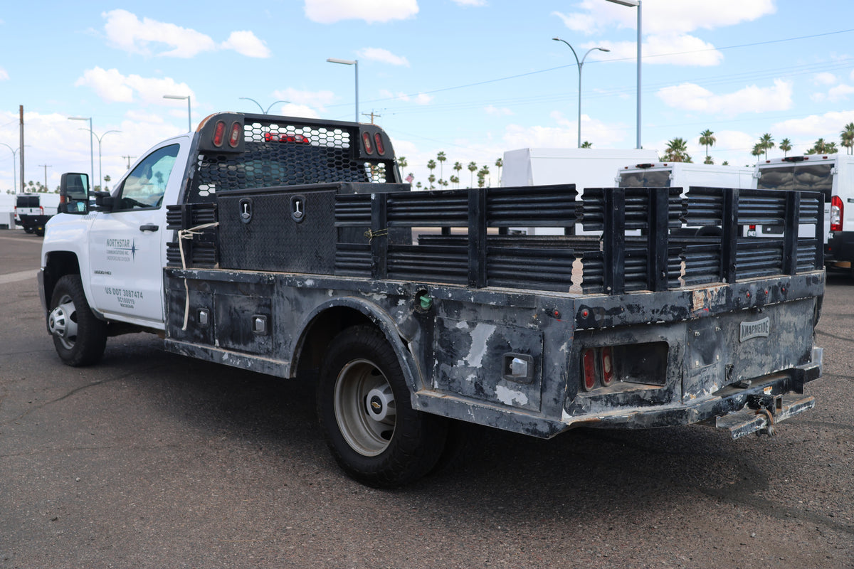 2019 Chevrolet Silverado 3500HD Work Truck Diesel Flatbed – Stock #0025