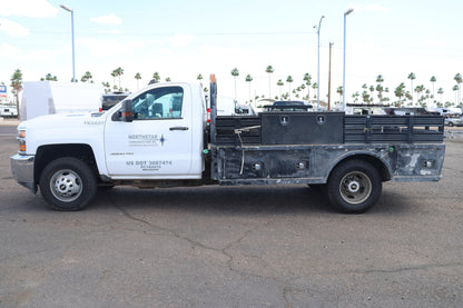 2019 Chevrolet Silverado 3500HD Work Truck Diesel Flatbed – Stock #0025