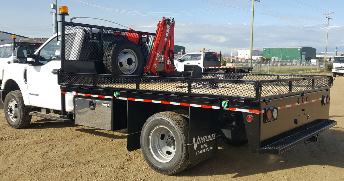 Picker Decks built by Ventures Manufacturing, Alberta