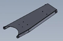 1548025FLNA3214 | McNeilus | LOWER PLATFORM,WLDT,RED